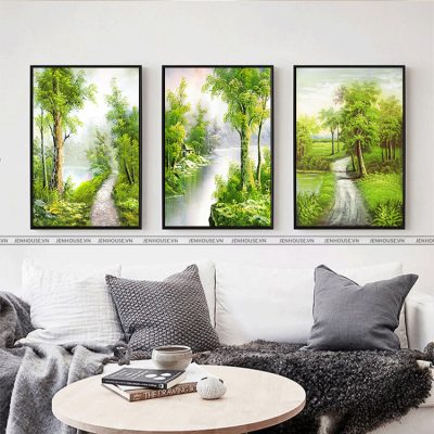 CÔNG THỨC TREO TRANH CHO TƯỜNG GAM NÓNG - Jen House - Tranh Canvas trang trí ngôi nhà xinh Công Thức Treo Tranh Cho Tường Gam Nóng - Jen House - Tranh Canvas Trang Trí Ngôi Nhà Xinh