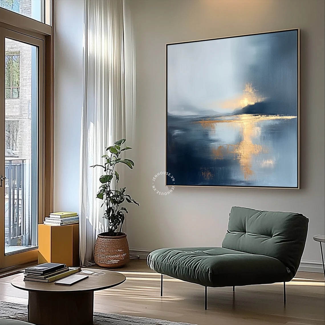 TRANH GOLDEN HORIZON- BM961