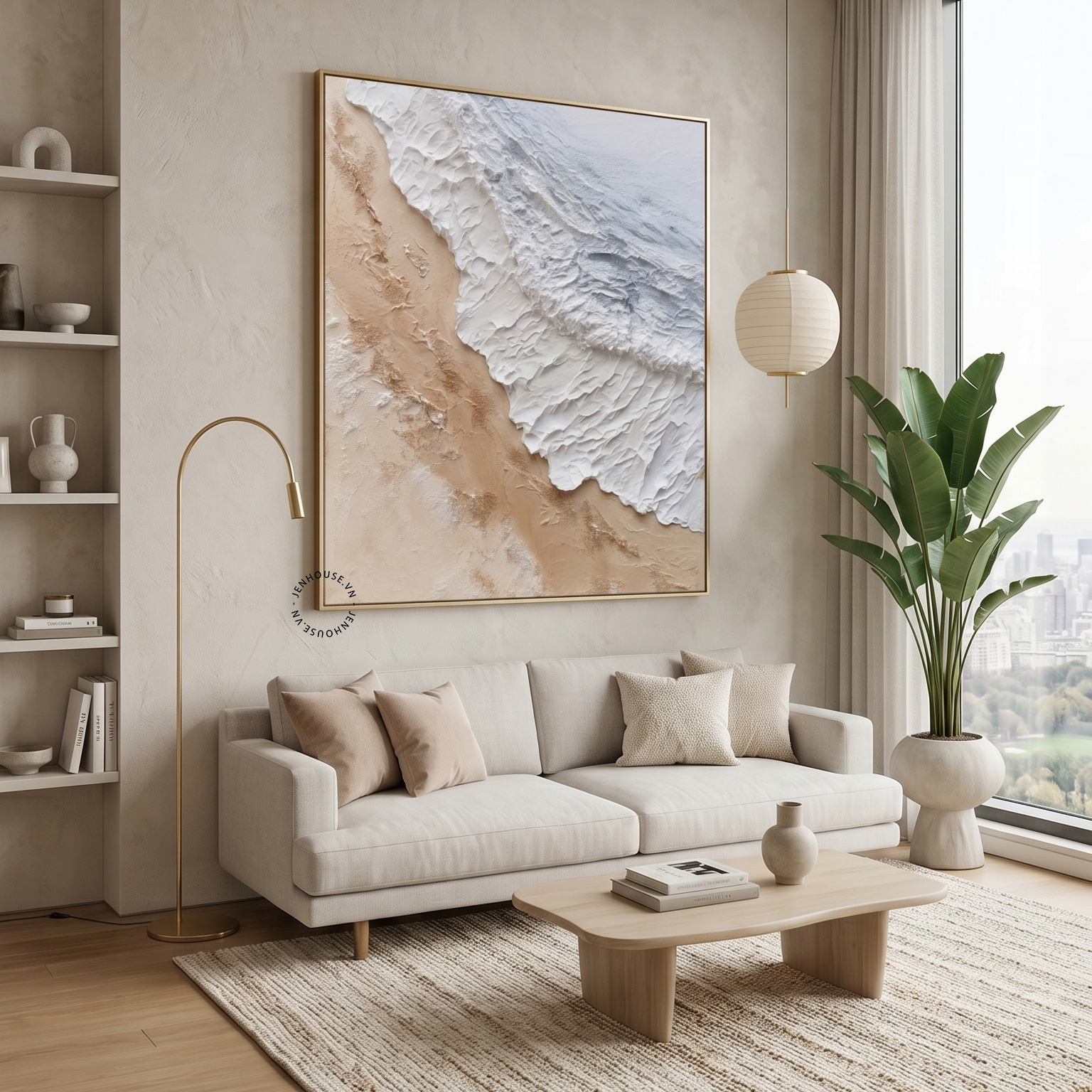 TRANH COASTAL CALM – BM977