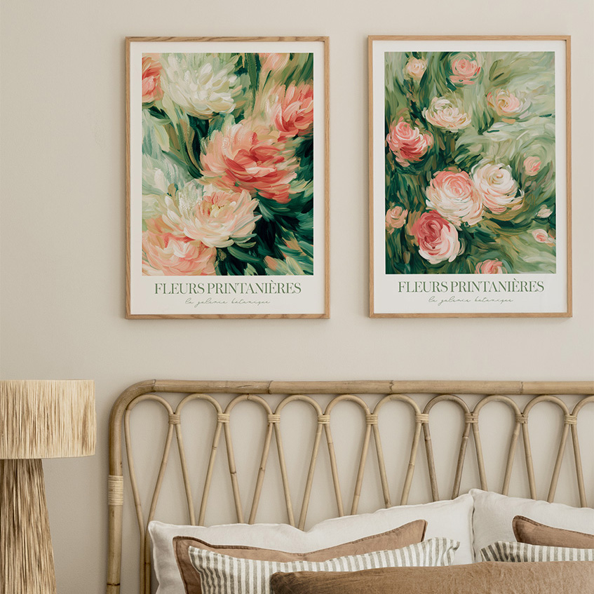BỘ 2 TRANH FLORAL DREAMS - BH265
